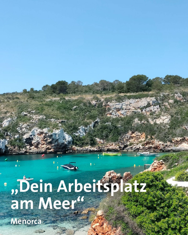 Auf Menorca begleitet die Reiseleitung die Gäste durch ihre Urlaubsmomente – und das vor der traumhaften Kulisse des Mittelmeers. 🌊✨Zwischen Küstenwegen, kleinen Buchten und historischen Orten wird jeder Tag abwechslungsreich. Während andere die Insel nur für kurze Zeit erleben, gehört dieser Blick für uns zum Alltag.

Verantwortung übernehmen, Abwechslung genießen und dabei immer wieder neue Eindrücke sammeln, genau das macht den Job auf Menorca besonders. 💙

alltoursjobs Reiseleitung ArbeitenAufMenorca teamalltours alltoursRL