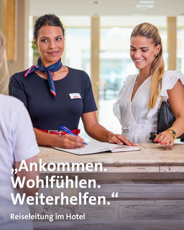 Als Reiseleitung bei alltours bist du viel mehr als nur Ansprechpartnerin – du bist das vertraute Gesicht vor Ort, mitten im Hotel und ganz nah dran an den Urlaubserlebnissen unserer Gäste.Ob beim ersten Willkommensgruß in der Lobby, mit persönlichen Tipps für Ausflüge oder einfach durch deine offene, herzliche Art – du sorgst dafür, dass sich unsere Gäste rundum gut betreut fühlen.

Hier zählt nicht nur, was du sagst – sondern vor allem, was du ausstrahlst: Gastfreundschaft, Organisationstalent und echte Begeisterung fürs Reisen.

🌴 Du arbeitest dort, wo Sonne, Meer und gute Laune aufeinandertreffen – und machst jeden Tag zum besonderen Erlebnis für andere.

Klingt nach deinem Traumjob?
Dann werde Teil unseres Teams und gestalte Urlaub mit Herz.
📲 Jetzt bewerben – den Link findest du in unserer Bio!

alltoursjobs alltoursRL alltours Reiseleitung JobMitMeerwert